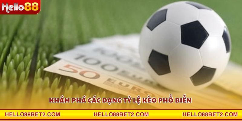 Khám phá các dạng tỷ lệ kèo phổ biến